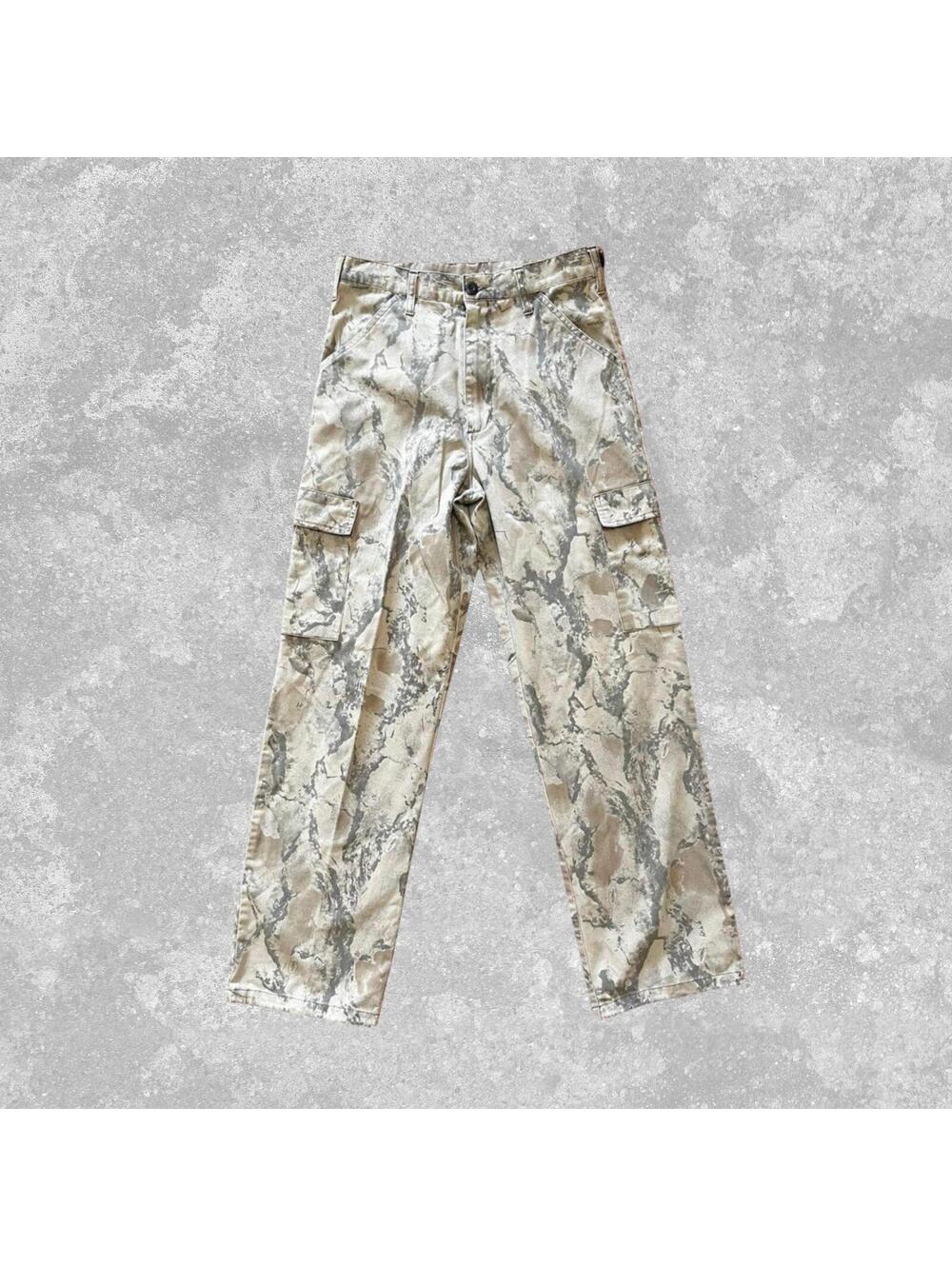 Liberty Camo Cargo Hiking Pants Small Military Tactical Utility Gorpcore Baggy